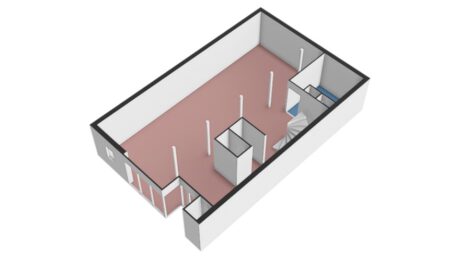 Plattegrond: Costerweg 1F, Wageningen