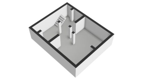 Plattegrond: Hoogstraat 23, Wageningen