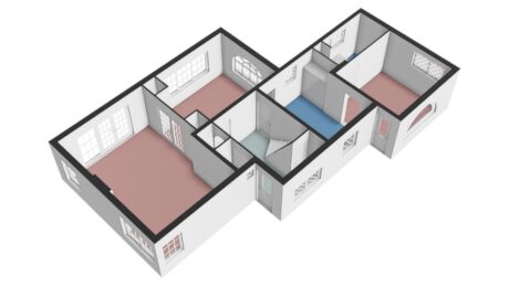 Plattegrond: Vossenlaan 19, Wageningen