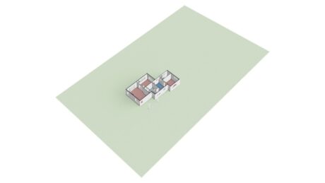 Plattegrond: Vossenlaan 19, Wageningen