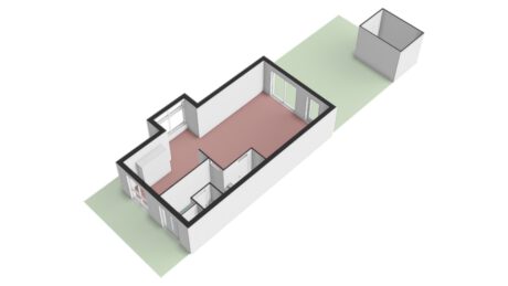 Plattegrond: Jan J. de Goedestraat 34, Wageningen