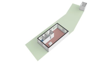 Plattegrond: Dijkgraafseweg 4, Wageningen