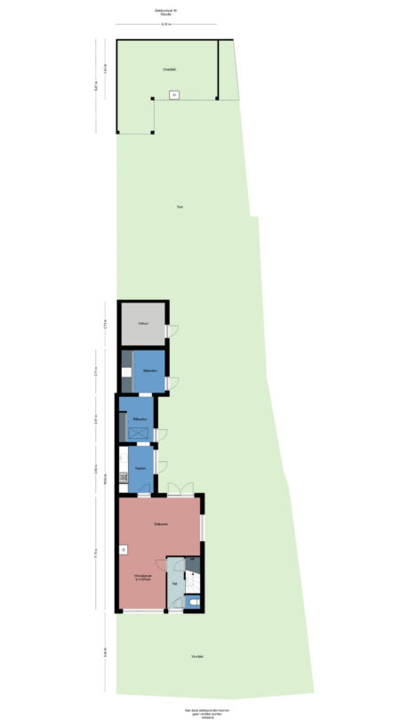 Plattegrond: Dolderstraat 10, Wageningen