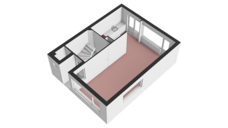 Plattegrond: Gruttoweide 123, Wageningen