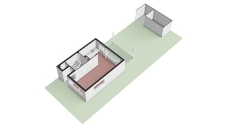Plattegrond: Gruttoweide 123, Wageningen