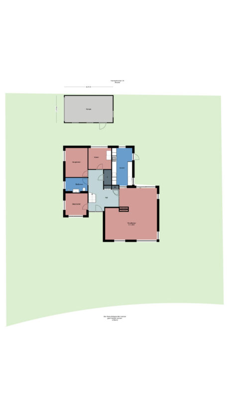 Plattegrond: Hamelakkerlaan 24, Wageningen