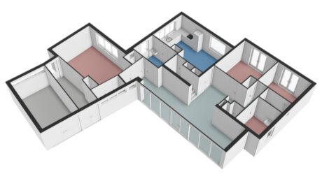 Plattegrond: Hesselink van Suchtelenweg 7, Wageningen