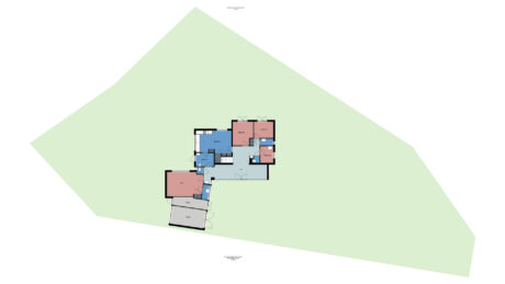Plattegrond: Hesselink van Suchtelenweg 7, Wageningen