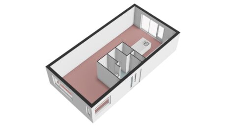 Plattegrond: Van de Weerdstraat 42, Wageningen