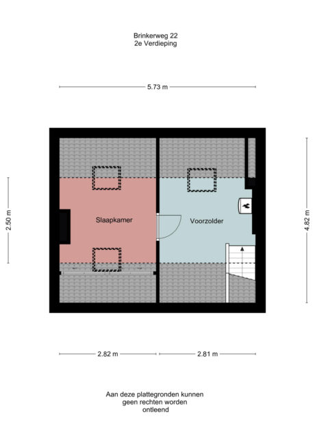 Plattegrond: Brinkerweg 22, Wageningen