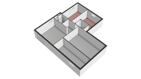 Plattegrond: Bosrandweg 10, Wageningen