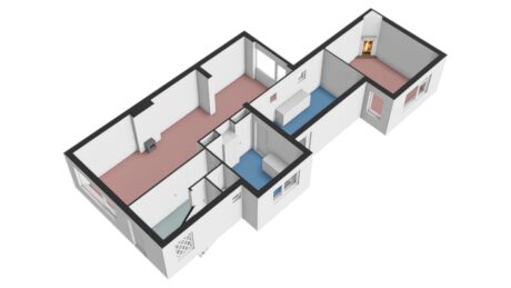 Plattegrond: Harnjesweg 5, Wageningen