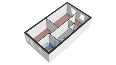 Plattegrond: Mouterij 19, Wageningen