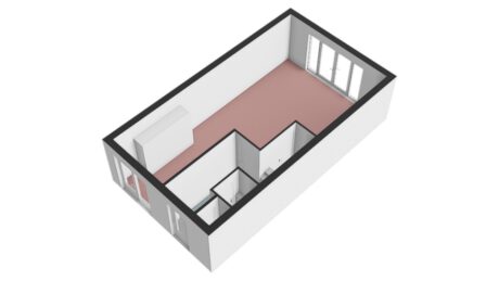 Plattegrond: Mouterij 19, Wageningen