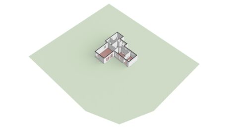 Plattegrond: Vossenlaan 1, Wageningen