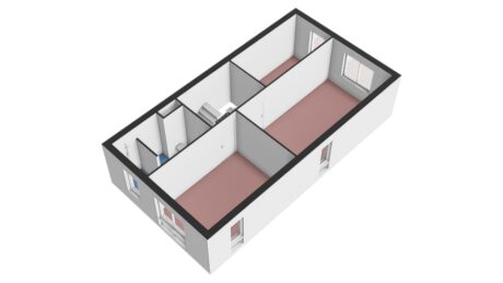Plattegrond: Prof. Visserlaan 13, Wageningen