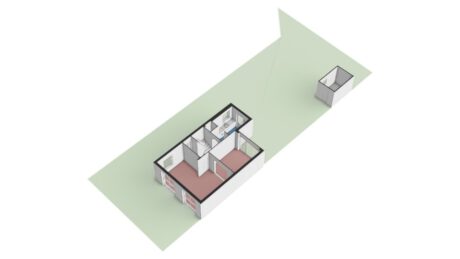Plattegrond: Diedenweg 5, Wageningen
