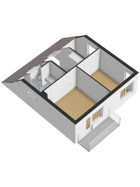 Plattegrond: Onder de Bomen 5A, Renkum