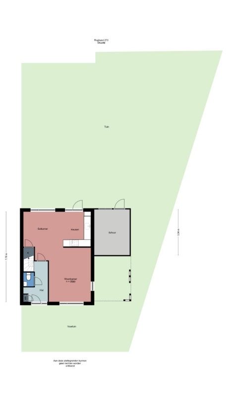 Plattegrond: Roghorst 273, Wageningen
