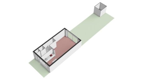 Plattegrond: Evert van der Heijdenstraat 13, Wageningen