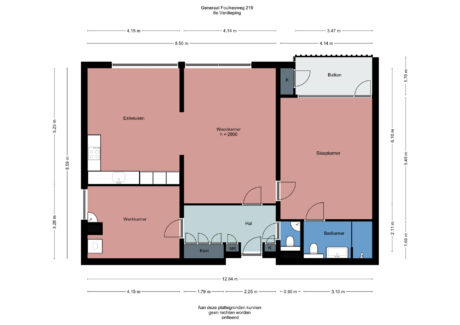 Plattegrond: Generaal Foulkesweg 219, Wageningen