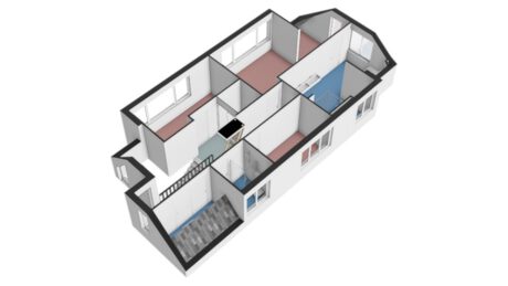 Plattegrond: C.J. Blaauwstraat 22, Wageningen