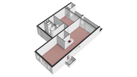 Plattegrond: Plantsoen 156, Wageningen