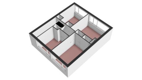 Plattegrond: Jagerskamp 111, Wageningen