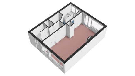Plattegrond: Jagerskamp 111, Wageningen