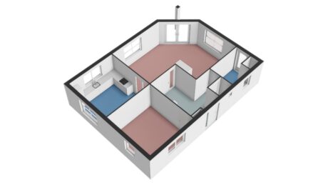 Plattegrond: Lawickse Allee 206, Wageningen
