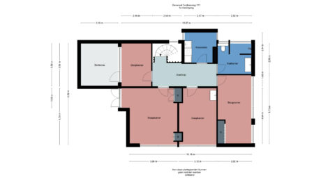 Plattegrond: Generaal Foulkesweg 111, Wageningen