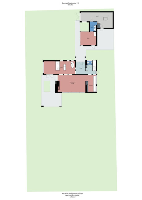 Plattegrond: Generaal Foulkesweg 111, Wageningen