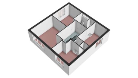 Plattegrond: Jagerskamp 31, Wageningen