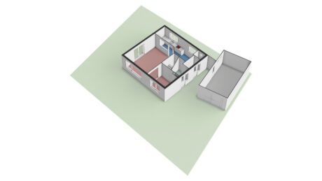 Plattegrond: Jagerskamp 31, Wageningen