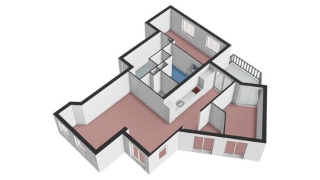 Plattegrond: Nudestraat 19, Wageningen