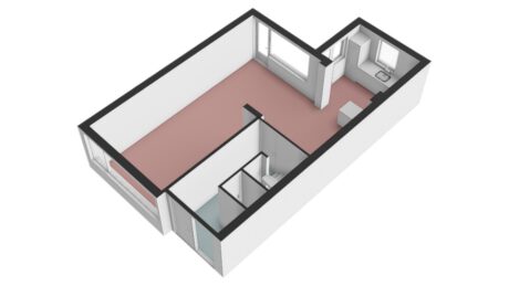 Plattegrond: de Hoef 74, Wageningen