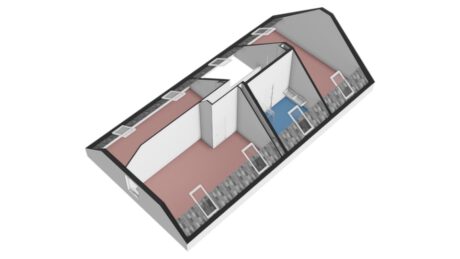 Plattegrond: Haarweg 12C, Wageningen