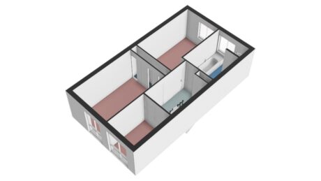 Plattegrond: Binnenhaven 47, Wageningen