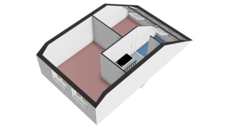 Plattegrond: Binnenhaven 47, Wageningen