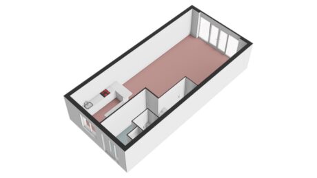 Plattegrond: Binnenhaven 47, Wageningen