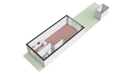 Plattegrond: Binnenhaven 47, Wageningen