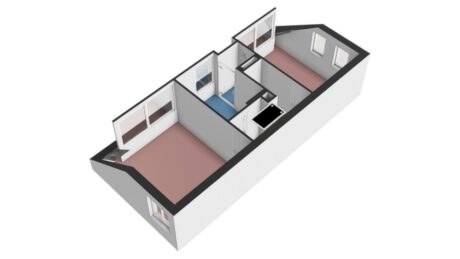 Plattegrond: August Faliseweg 5, Wageningen