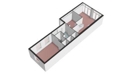 Plattegrond: August Faliseweg 5, Wageningen