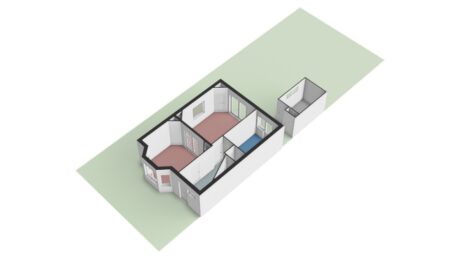 Plattegrond: Veluviaweg 13, Wageningen