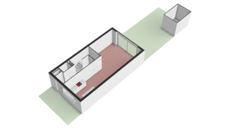 Plattegrond: Van de Weerdstraat 31, Wageningen
