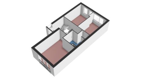 Plattegrond: Laantje van de Veertien Uilen 8, Wageningen