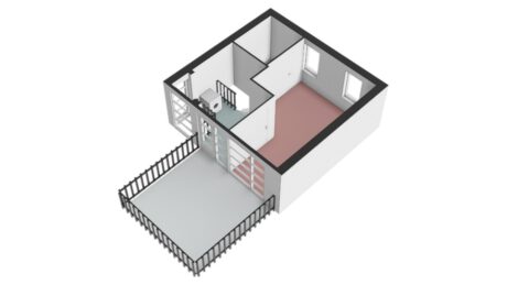 Plattegrond: Laantje van de Veertien Uilen 8, Wageningen