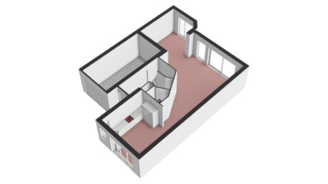 Plattegrond: Laantje van de Veertien Uilen 8, Wageningen