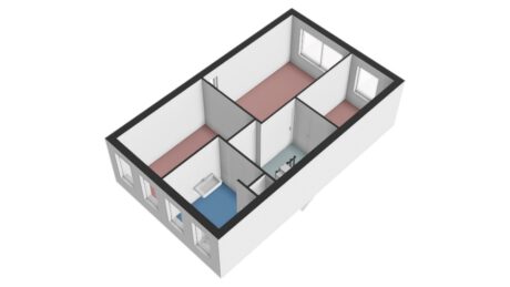 Plattegrond: Willem Berkhemerstraat 21, Wageningen