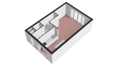 Plattegrond: Prof. Visserlaan 28, Wageningen